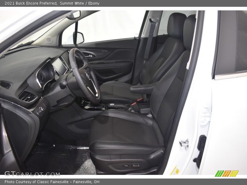 Summit White / Ebony 2021 Buick Encore Preferred