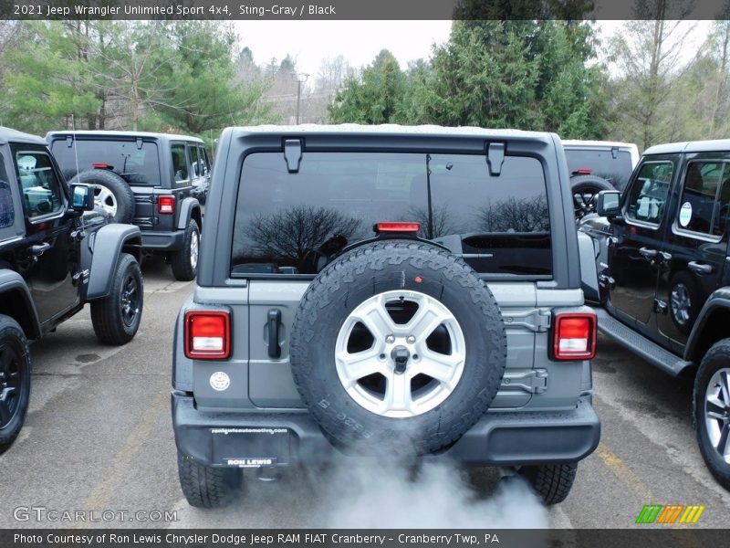 Sting-Gray / Black 2021 Jeep Wrangler Unlimited Sport 4x4