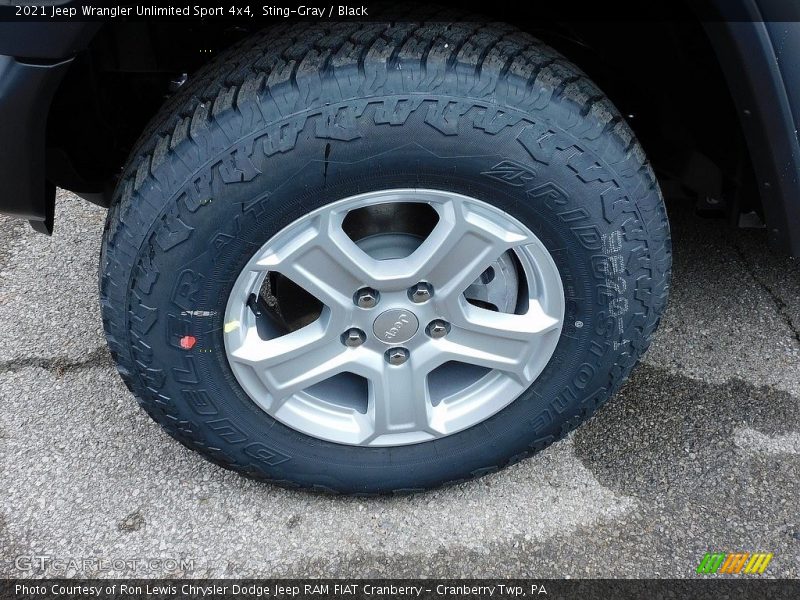 Sting-Gray / Black 2021 Jeep Wrangler Unlimited Sport 4x4