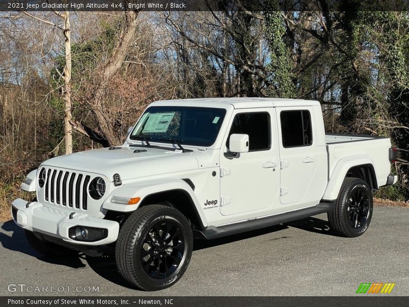 Bright White / Black 2021 Jeep Gladiator High Altitude 4x4
