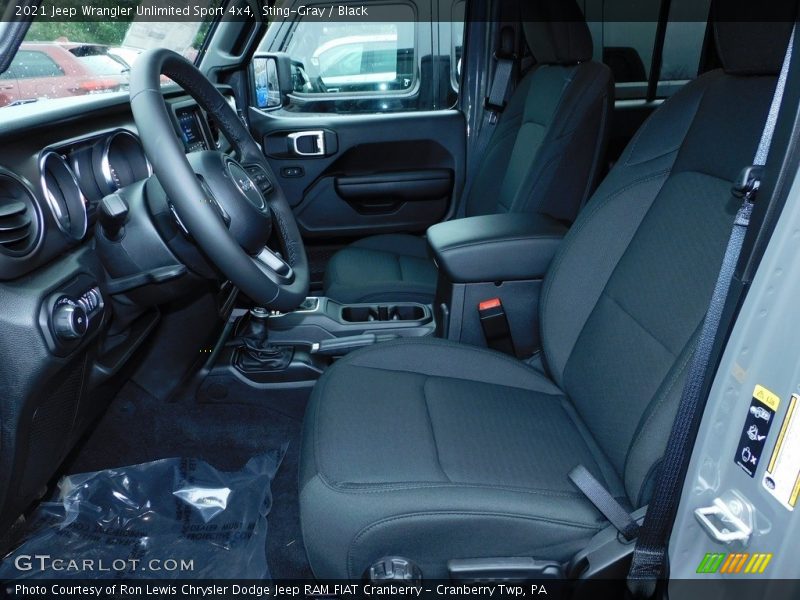 Sting-Gray / Black 2021 Jeep Wrangler Unlimited Sport 4x4