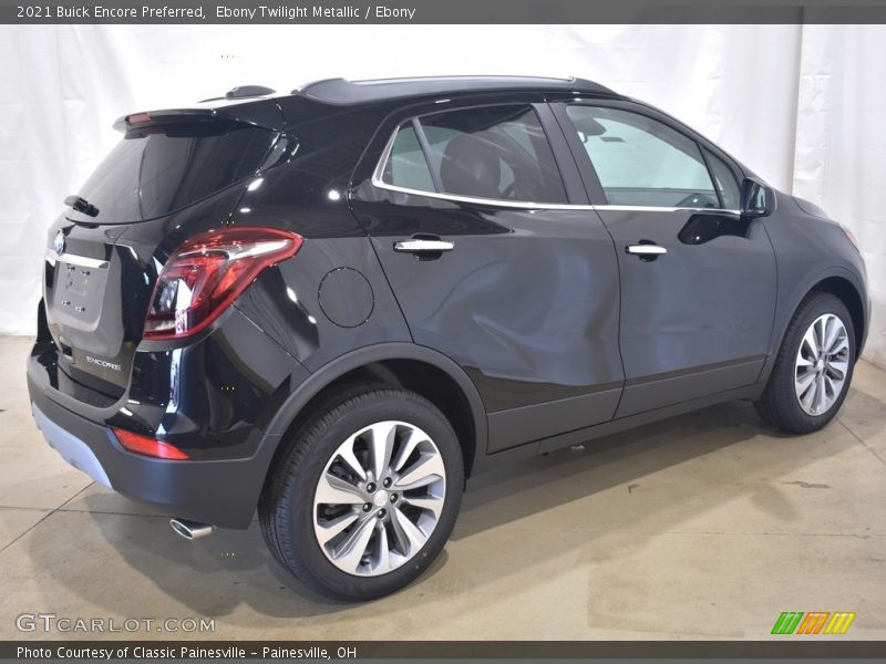 Ebony Twilight Metallic / Ebony 2021 Buick Encore Preferred