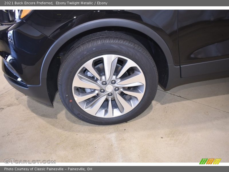 Ebony Twilight Metallic / Ebony 2021 Buick Encore Preferred