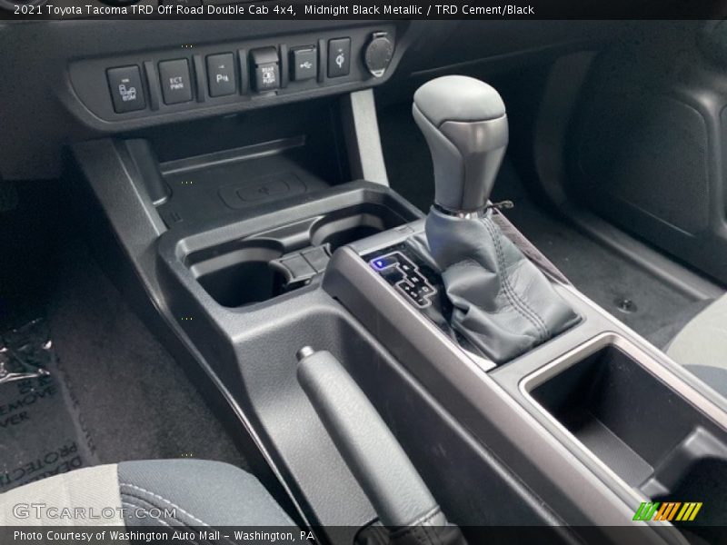 Midnight Black Metallic / TRD Cement/Black 2021 Toyota Tacoma TRD Off Road Double Cab 4x4