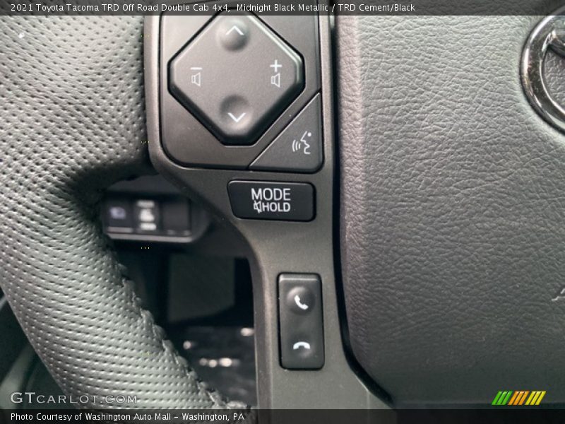 Midnight Black Metallic / TRD Cement/Black 2021 Toyota Tacoma TRD Off Road Double Cab 4x4