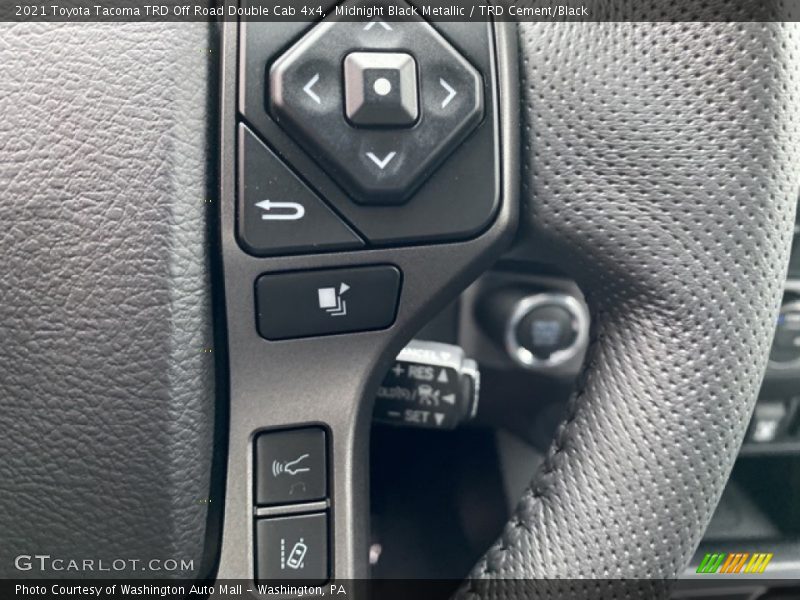 Midnight Black Metallic / TRD Cement/Black 2021 Toyota Tacoma TRD Off Road Double Cab 4x4