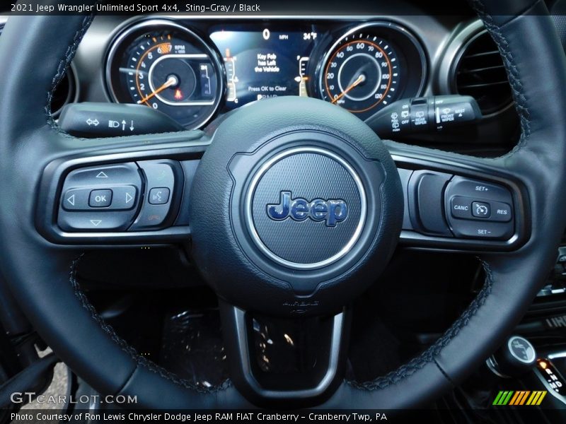 Sting-Gray / Black 2021 Jeep Wrangler Unlimited Sport 4x4