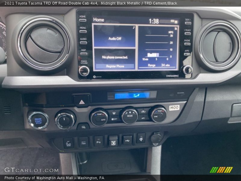 Midnight Black Metallic / TRD Cement/Black 2021 Toyota Tacoma TRD Off Road Double Cab 4x4