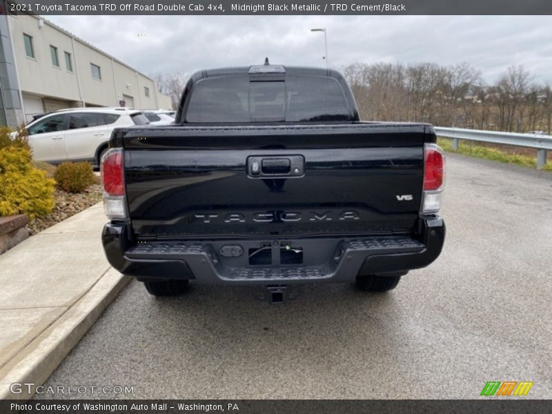 Midnight Black Metallic / TRD Cement/Black 2021 Toyota Tacoma TRD Off Road Double Cab 4x4