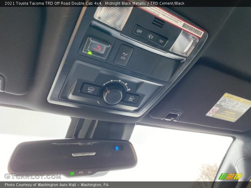 Midnight Black Metallic / TRD Cement/Black 2021 Toyota Tacoma TRD Off Road Double Cab 4x4