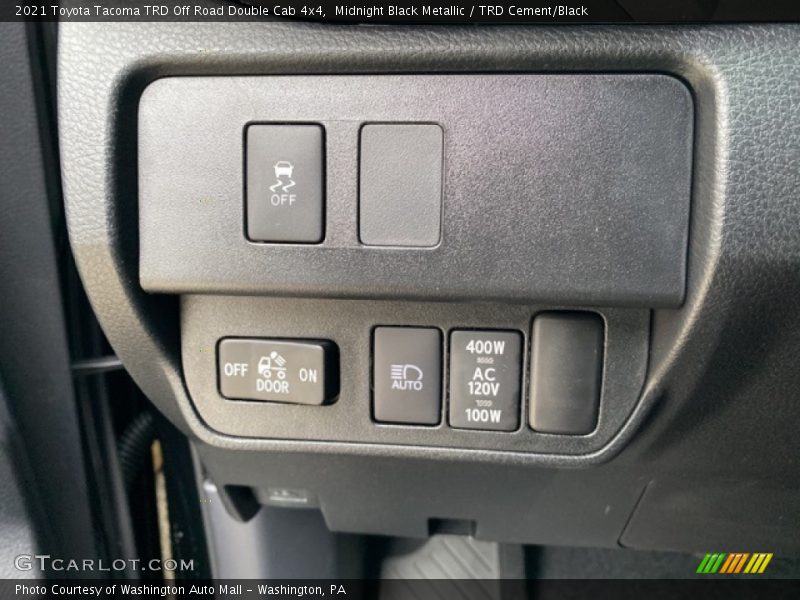Midnight Black Metallic / TRD Cement/Black 2021 Toyota Tacoma TRD Off Road Double Cab 4x4