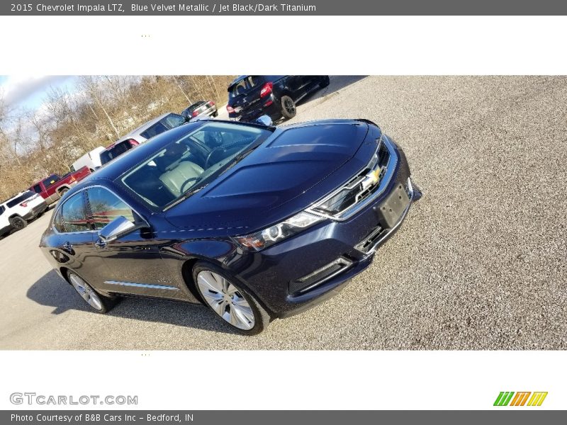 Blue Velvet Metallic / Jet Black/Dark Titanium 2015 Chevrolet Impala LTZ
