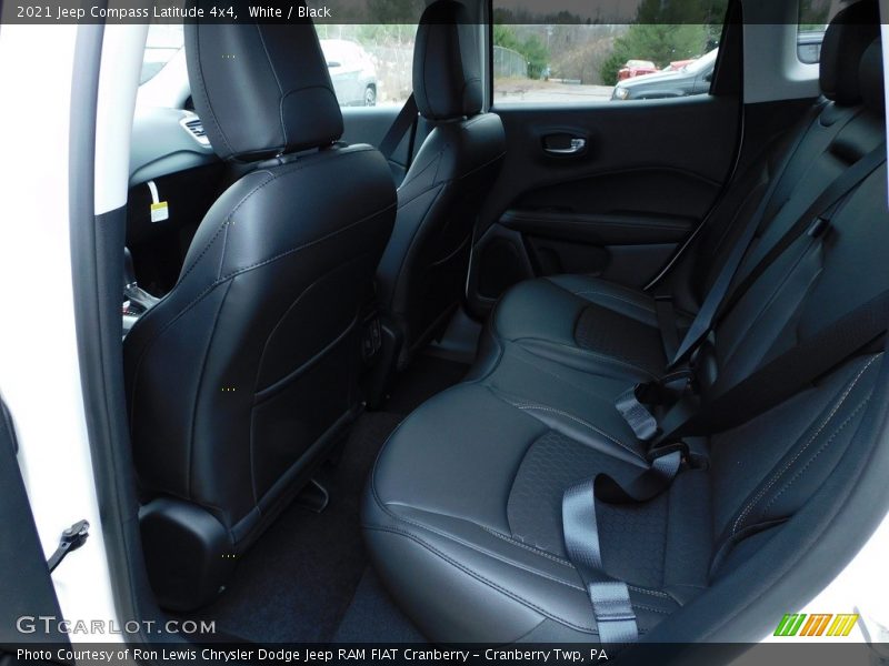 White / Black 2021 Jeep Compass Latitude 4x4