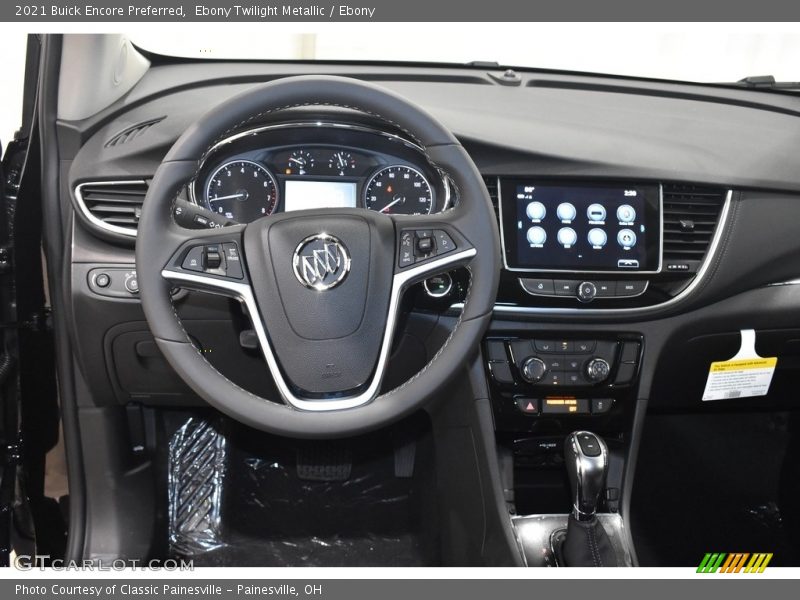 Ebony Twilight Metallic / Ebony 2021 Buick Encore Preferred