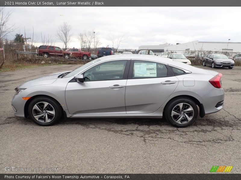  2021 Civic LX Sedan Lunar Silver Metallic