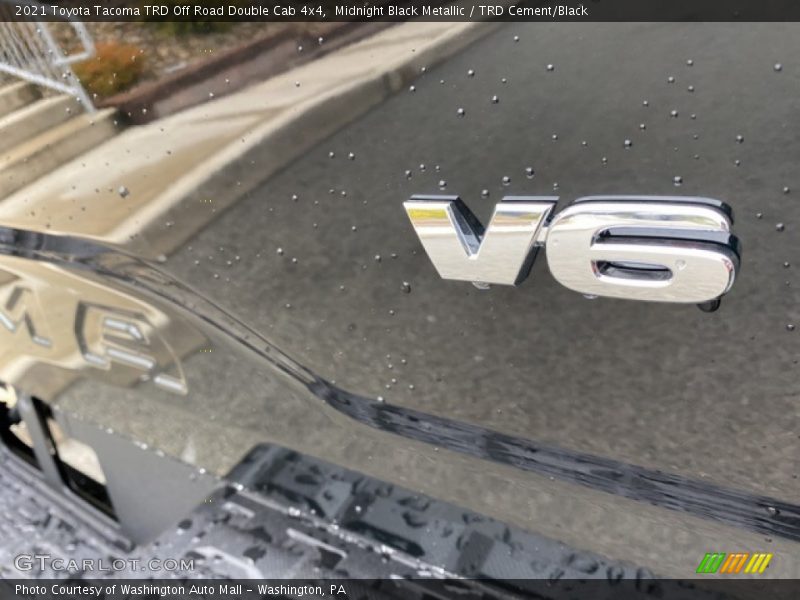 Midnight Black Metallic / TRD Cement/Black 2021 Toyota Tacoma TRD Off Road Double Cab 4x4
