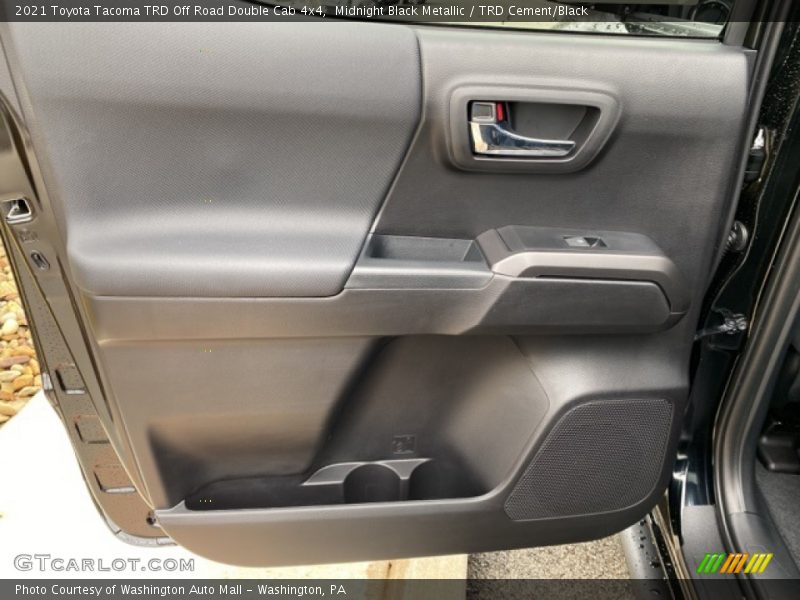 Midnight Black Metallic / TRD Cement/Black 2021 Toyota Tacoma TRD Off Road Double Cab 4x4