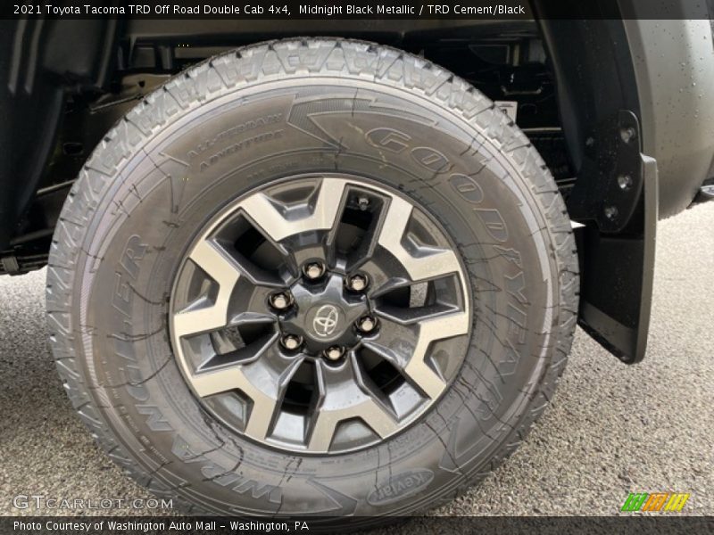 Midnight Black Metallic / TRD Cement/Black 2021 Toyota Tacoma TRD Off Road Double Cab 4x4