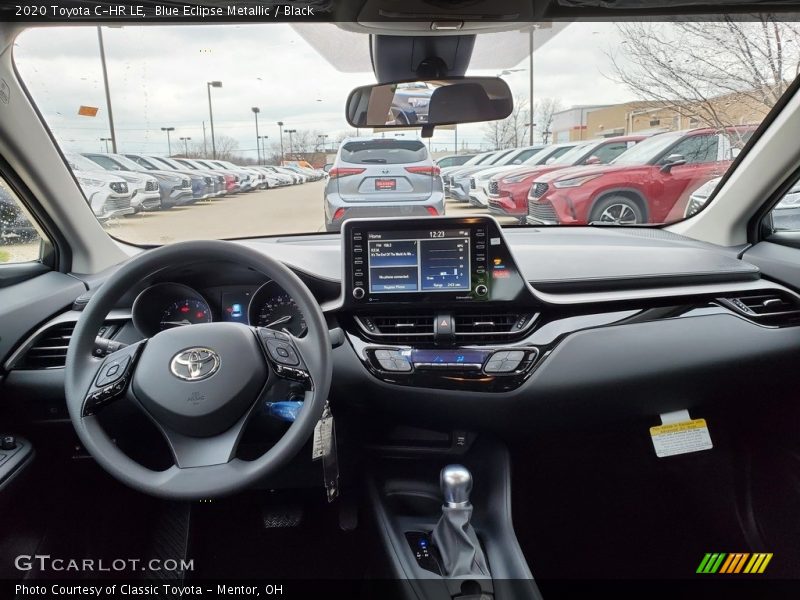 Blue Eclipse Metallic / Black 2020 Toyota C-HR LE