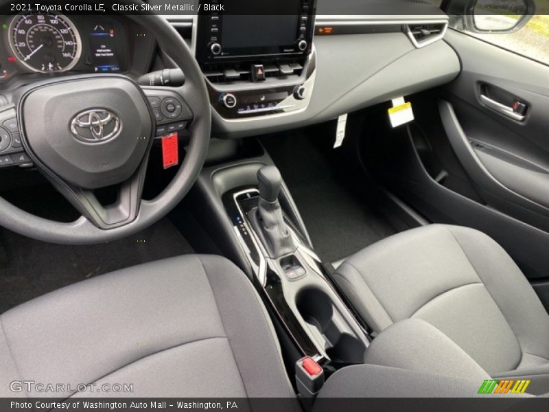 Classic Silver Metallic / Black 2021 Toyota Corolla LE