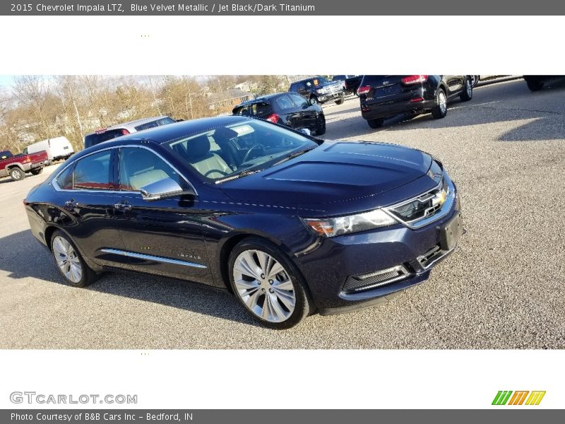 Blue Velvet Metallic / Jet Black/Dark Titanium 2015 Chevrolet Impala LTZ
