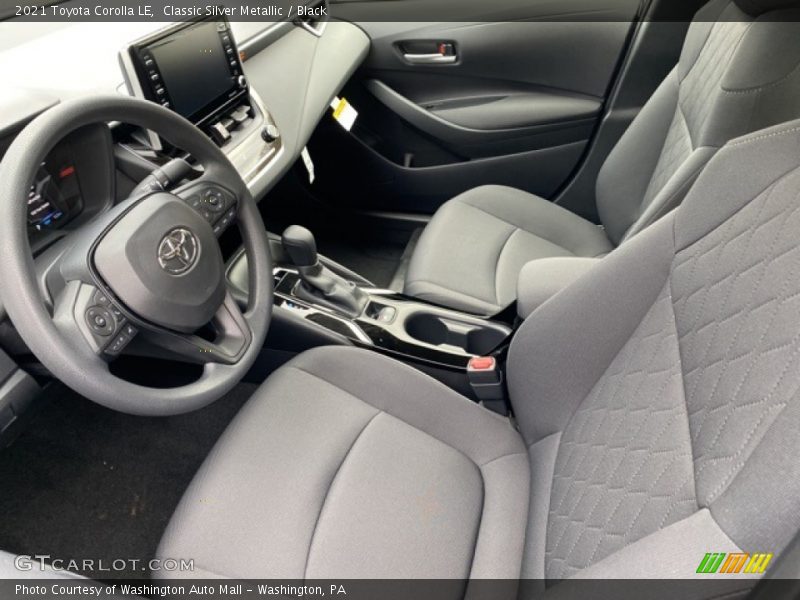 Classic Silver Metallic / Black 2021 Toyota Corolla LE