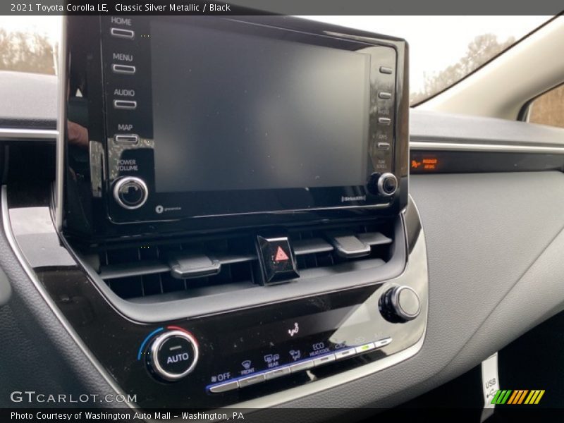 Classic Silver Metallic / Black 2021 Toyota Corolla LE