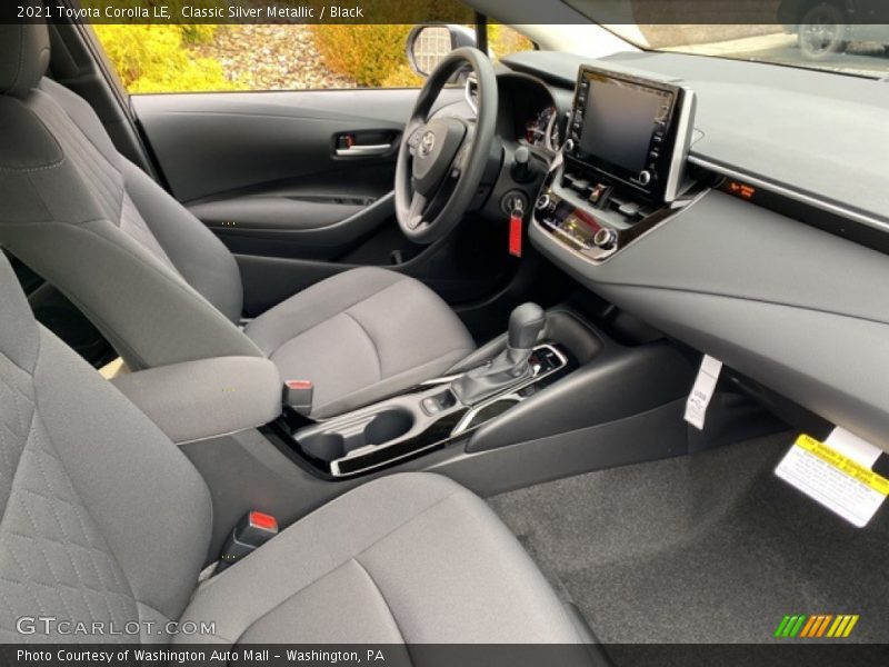 Classic Silver Metallic / Black 2021 Toyota Corolla LE