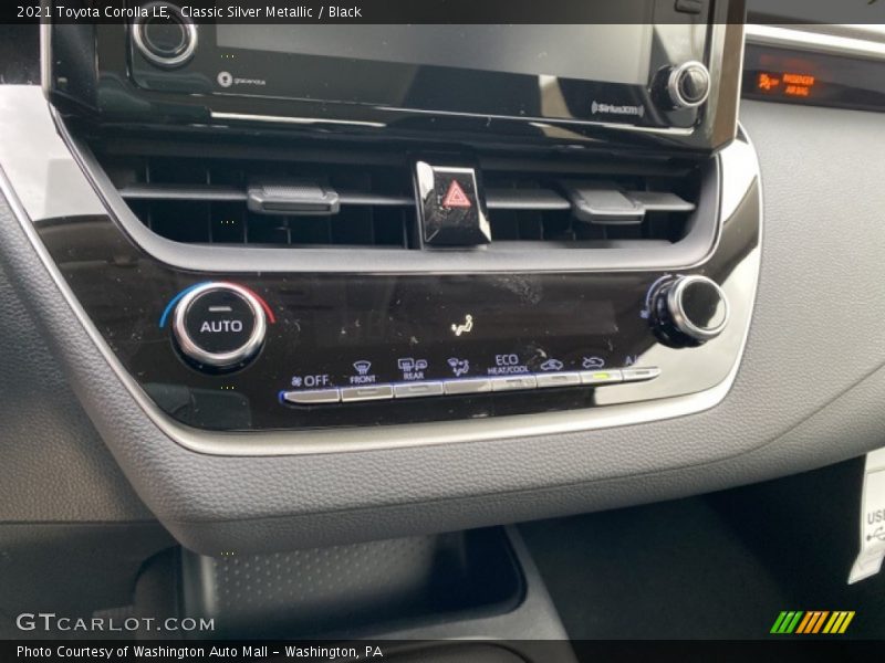 Classic Silver Metallic / Black 2021 Toyota Corolla LE