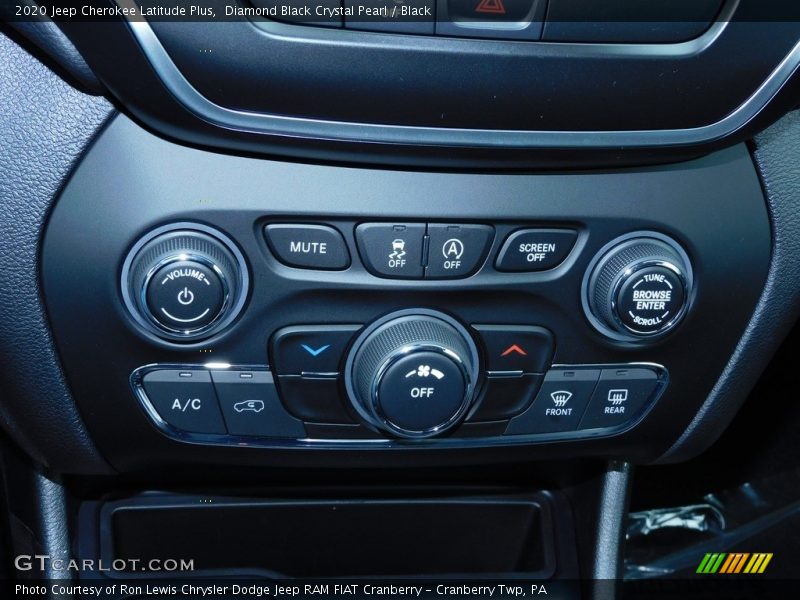 Controls of 2020 Cherokee Latitude Plus
