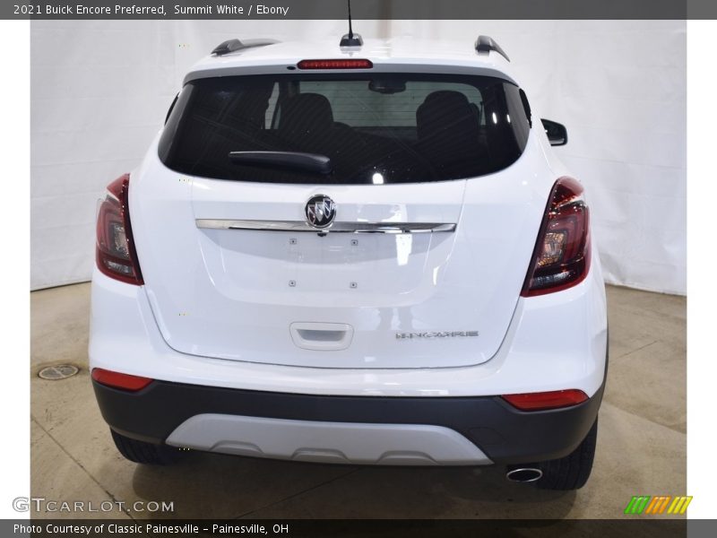 Summit White / Ebony 2021 Buick Encore Preferred