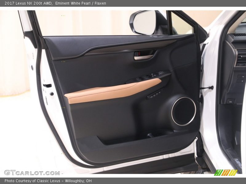 Eminent White Pearl / Flaxen 2017 Lexus NX 200t AWD