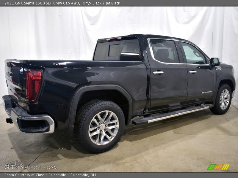 Onyx Black / Jet Black 2021 GMC Sierra 1500 SLT Crew Cab 4WD