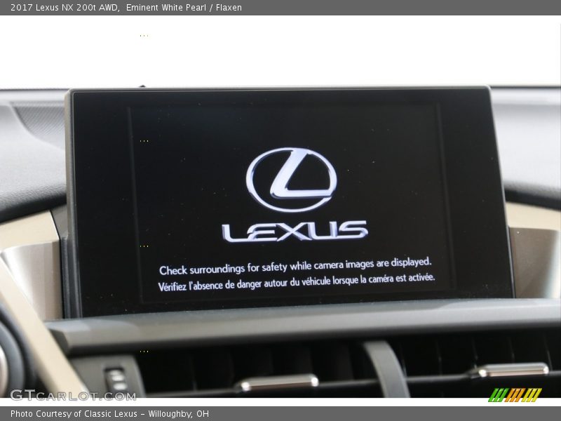 Eminent White Pearl / Flaxen 2017 Lexus NX 200t AWD