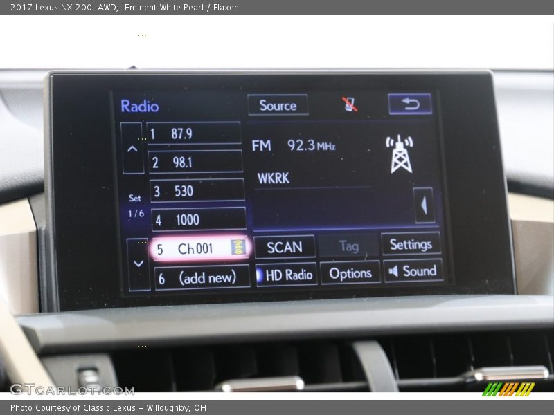 Eminent White Pearl / Flaxen 2017 Lexus NX 200t AWD