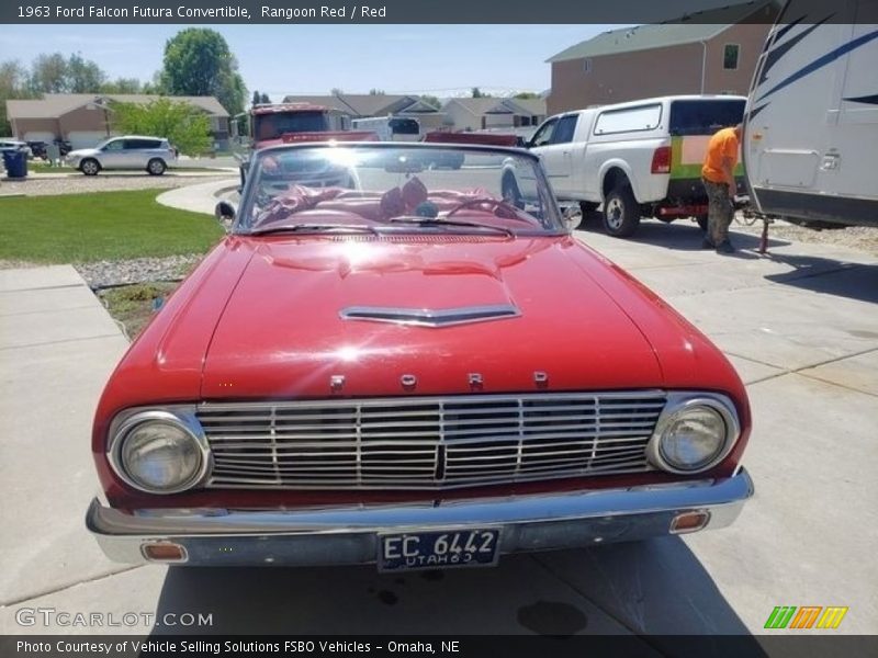  1963 Falcon Futura Convertible Rangoon Red