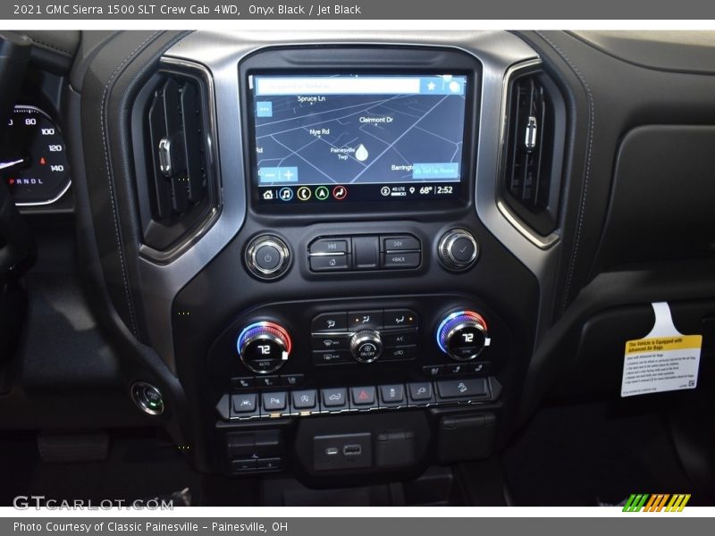 Onyx Black / Jet Black 2021 GMC Sierra 1500 SLT Crew Cab 4WD