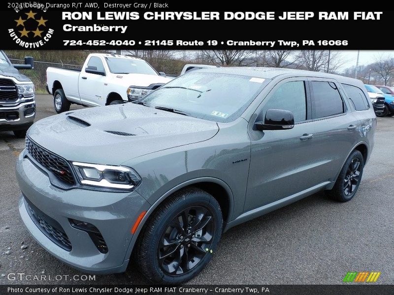 Destroyer Gray / Black 2021 Dodge Durango R/T AWD