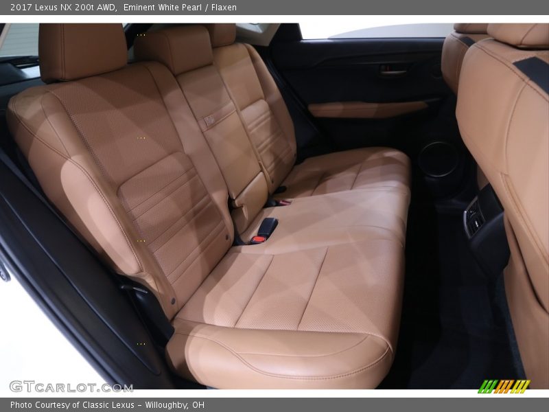 Eminent White Pearl / Flaxen 2017 Lexus NX 200t AWD
