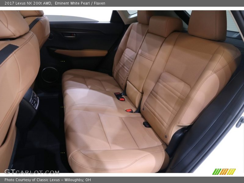 Eminent White Pearl / Flaxen 2017 Lexus NX 200t AWD