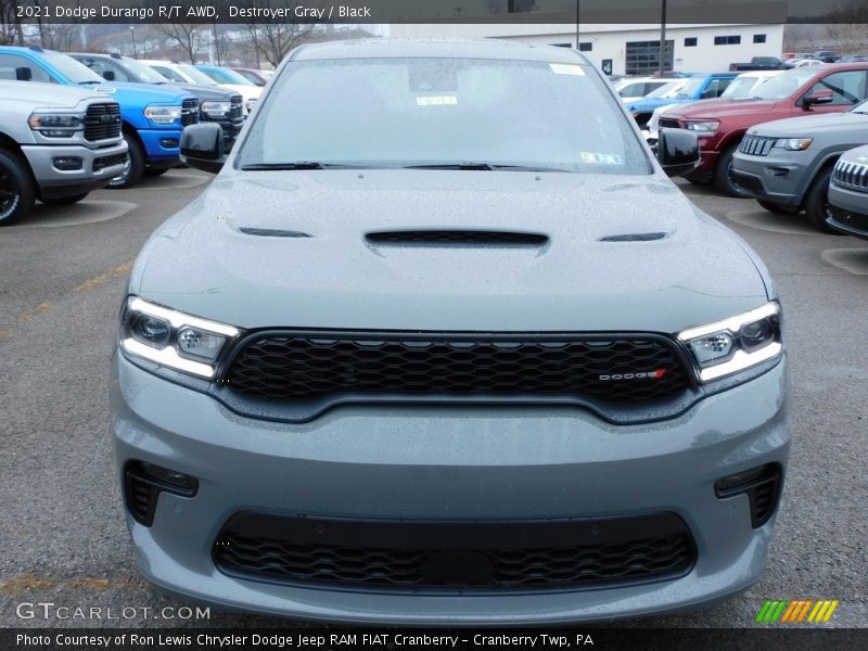 Destroyer Gray / Black 2021 Dodge Durango R/T AWD