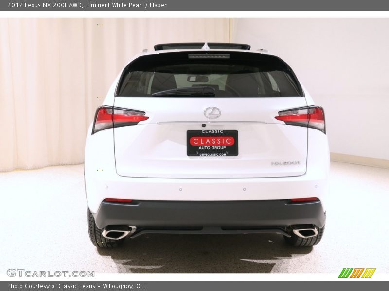 Eminent White Pearl / Flaxen 2017 Lexus NX 200t AWD