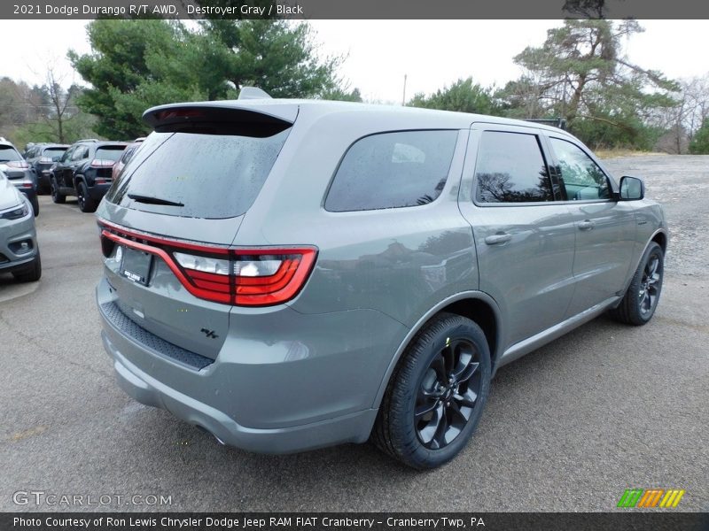 Destroyer Gray / Black 2021 Dodge Durango R/T AWD