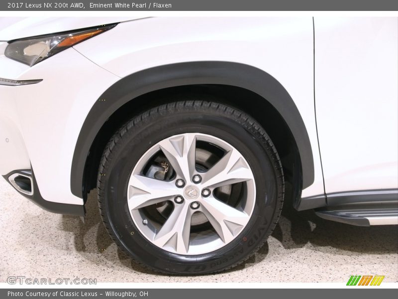 Eminent White Pearl / Flaxen 2017 Lexus NX 200t AWD