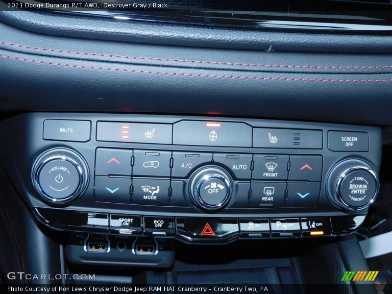 Destroyer Gray / Black 2021 Dodge Durango R/T AWD