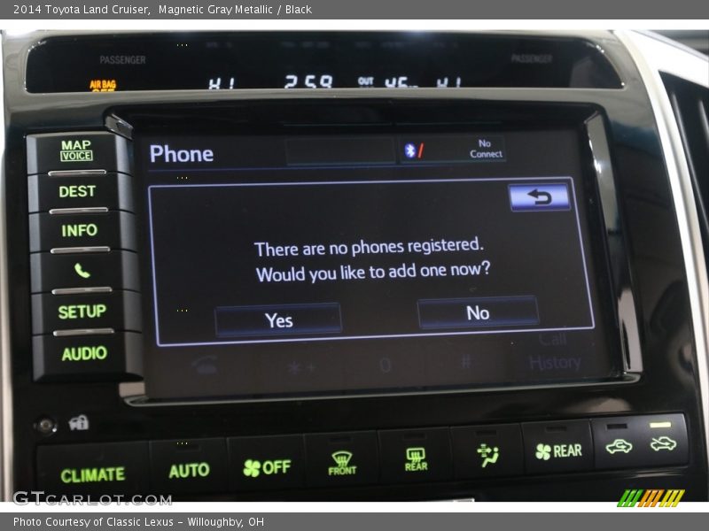 Magnetic Gray Metallic / Black 2014 Toyota Land Cruiser