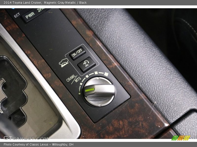 Controls of 2014 Land Cruiser 