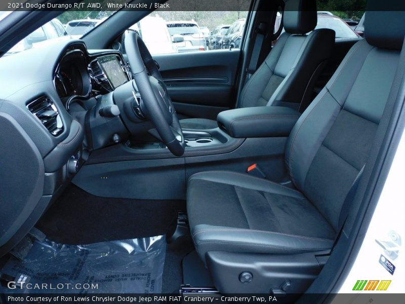 Front Seat of 2021 Durango R/T AWD