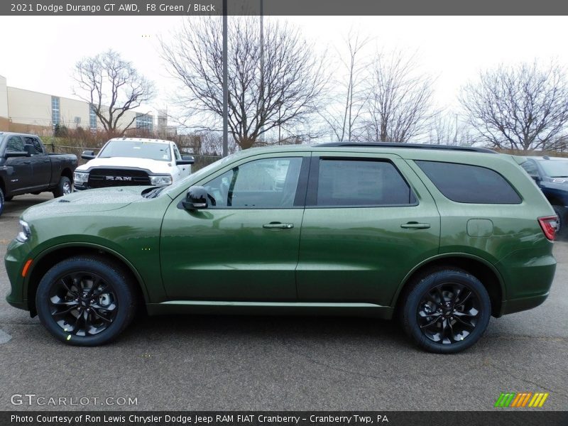F8 Green / Black 2021 Dodge Durango GT AWD