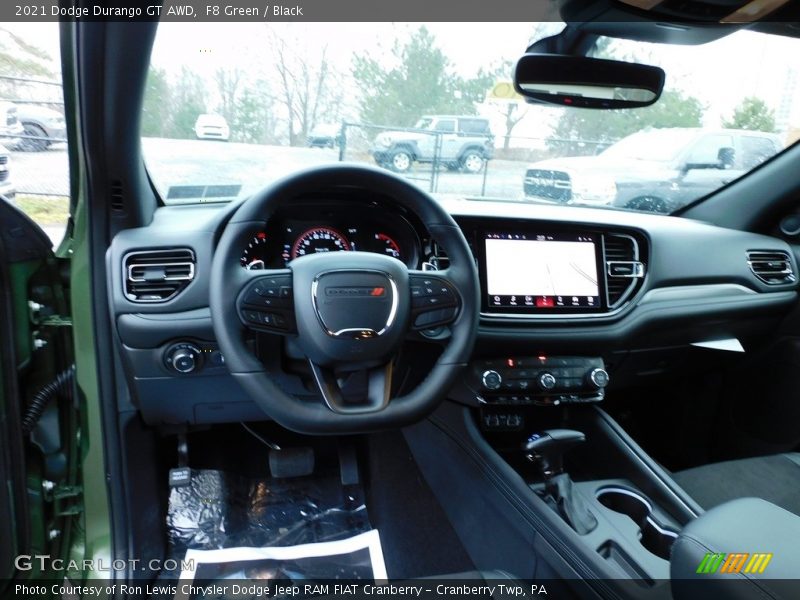 Dashboard of 2021 Durango GT AWD
